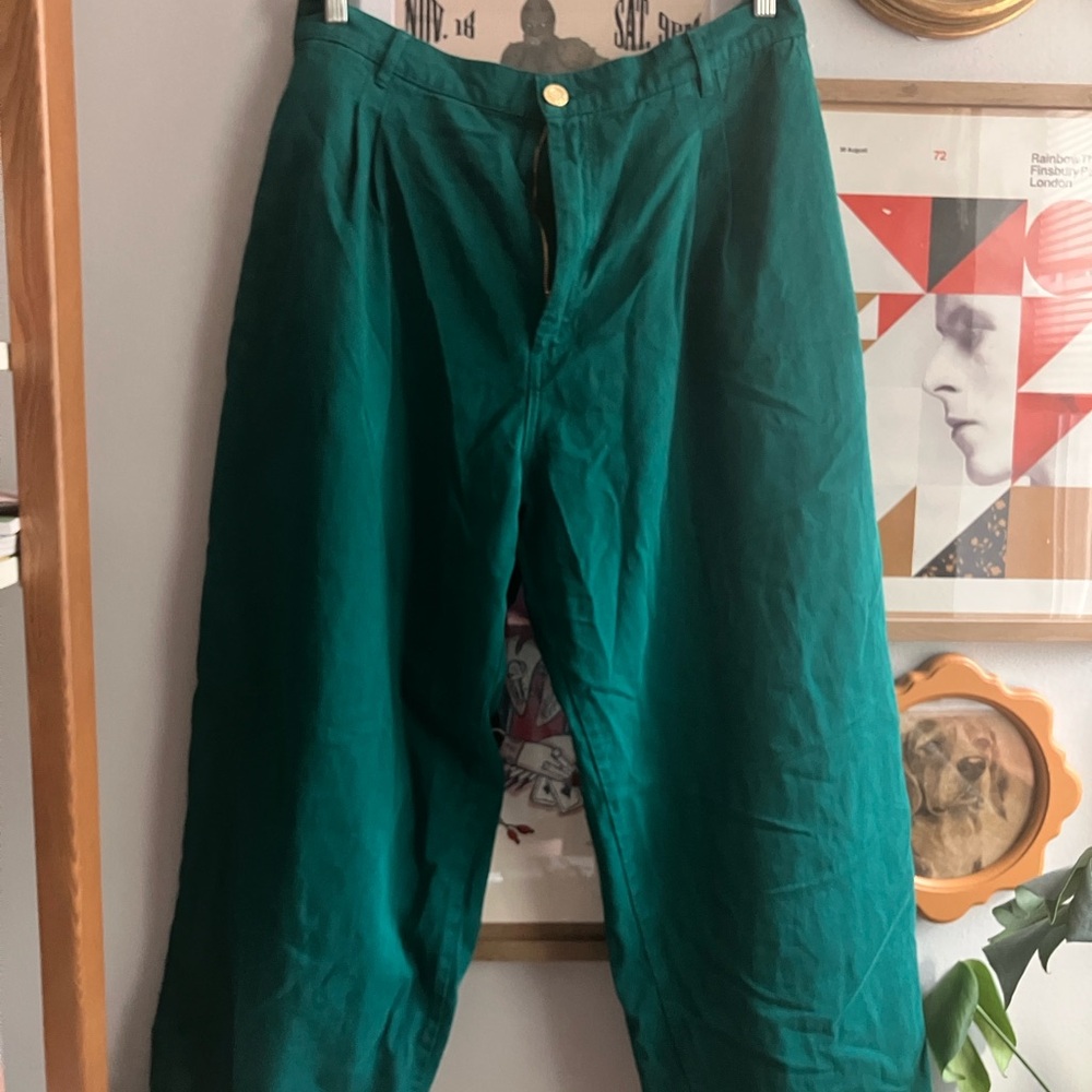 Big Bud Press Unisex Vintage-Style Heritage Trouser Hunter Green sz 0XL